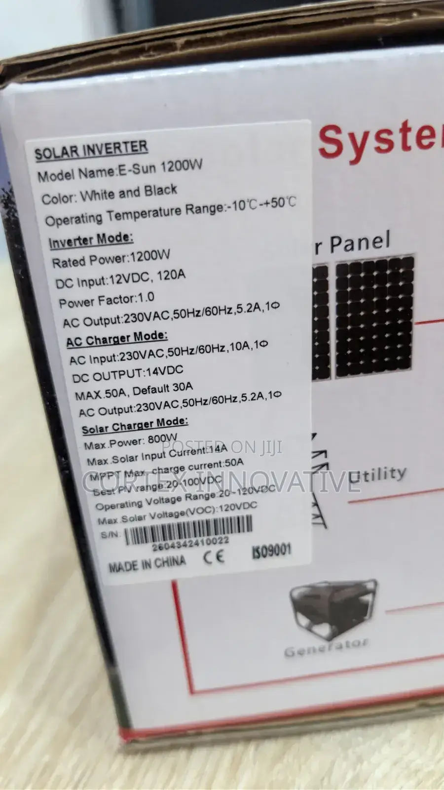 1.2kva 12v Off Grid MPPT Sako Solar Inverter