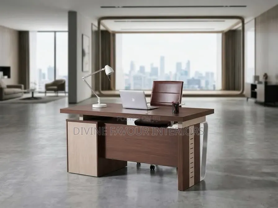 Office Table - Brown