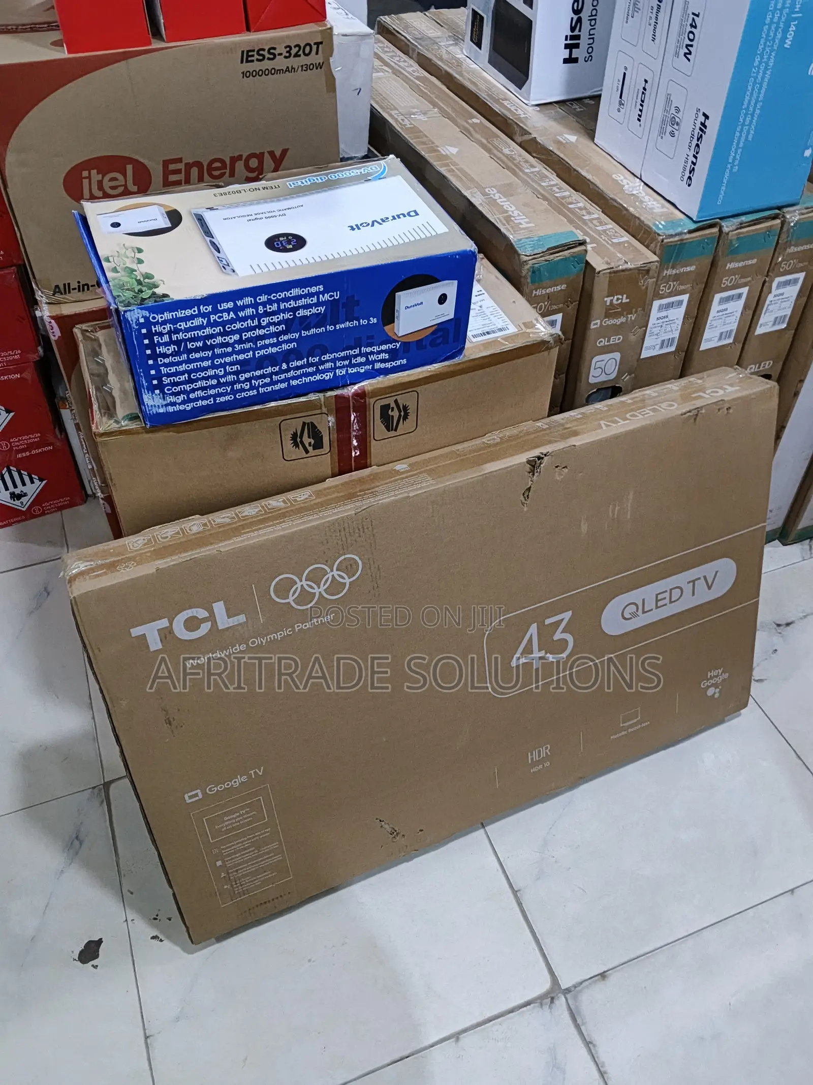 TCL 43" Qled Google Smart Tv