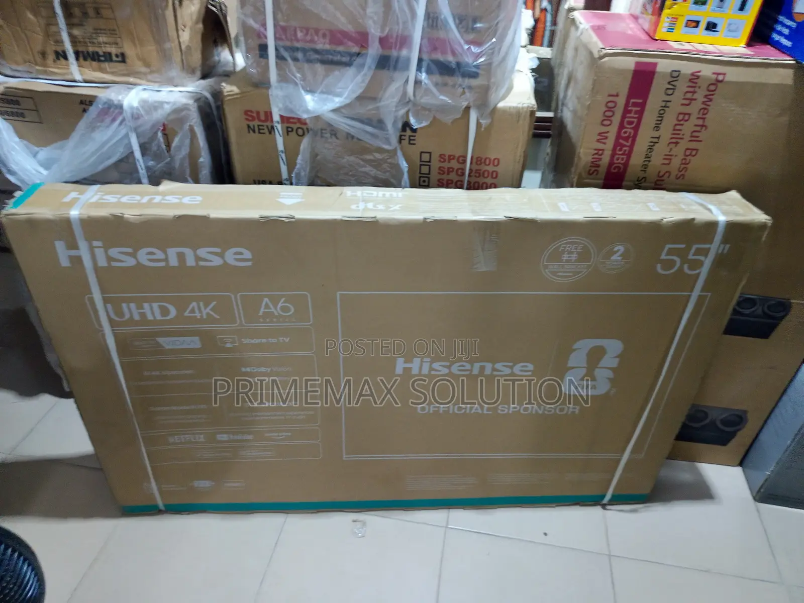 Hisense 55" – Smart Living, Epic Viewing