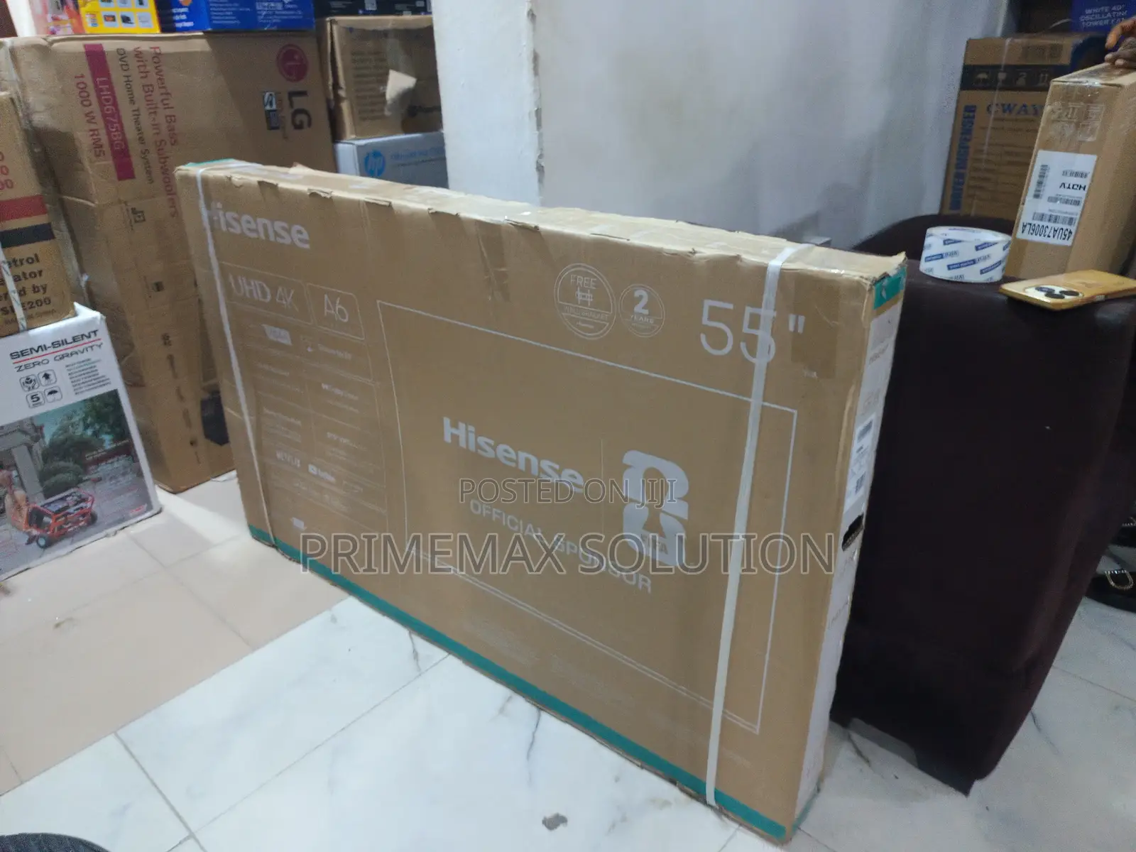 Hisense 55" – Smart Living, Epic Viewing