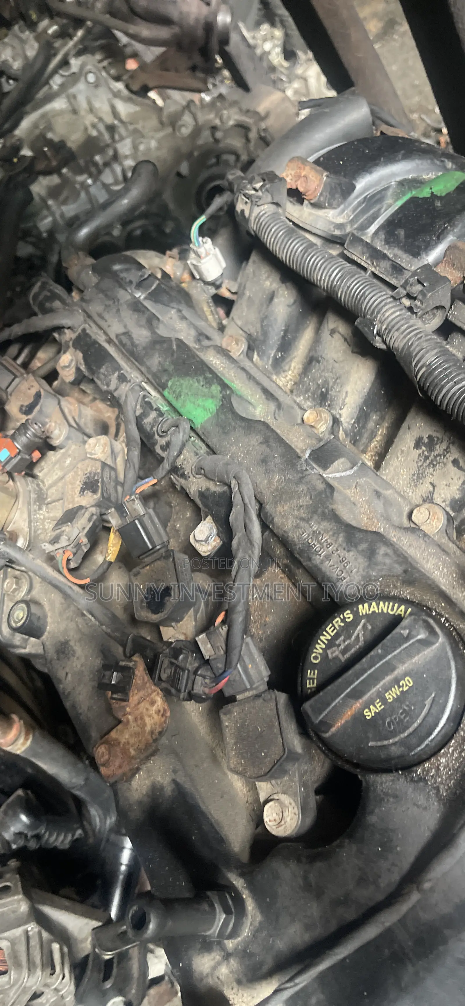 Hyundia Senifer Engine 2012
