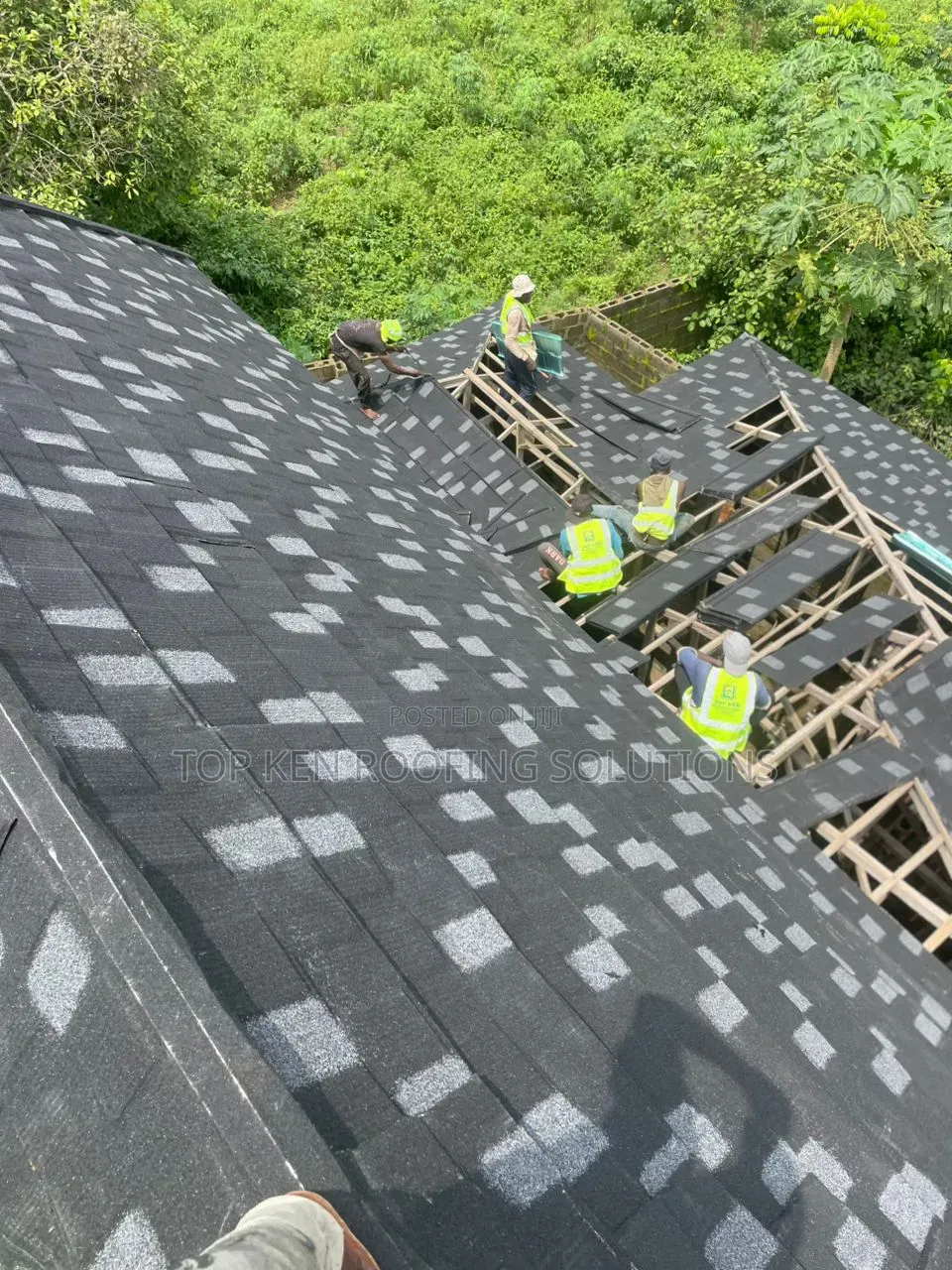 Premium 0.45mm Shingle Aluminum Roofing – Supply Expert Installation