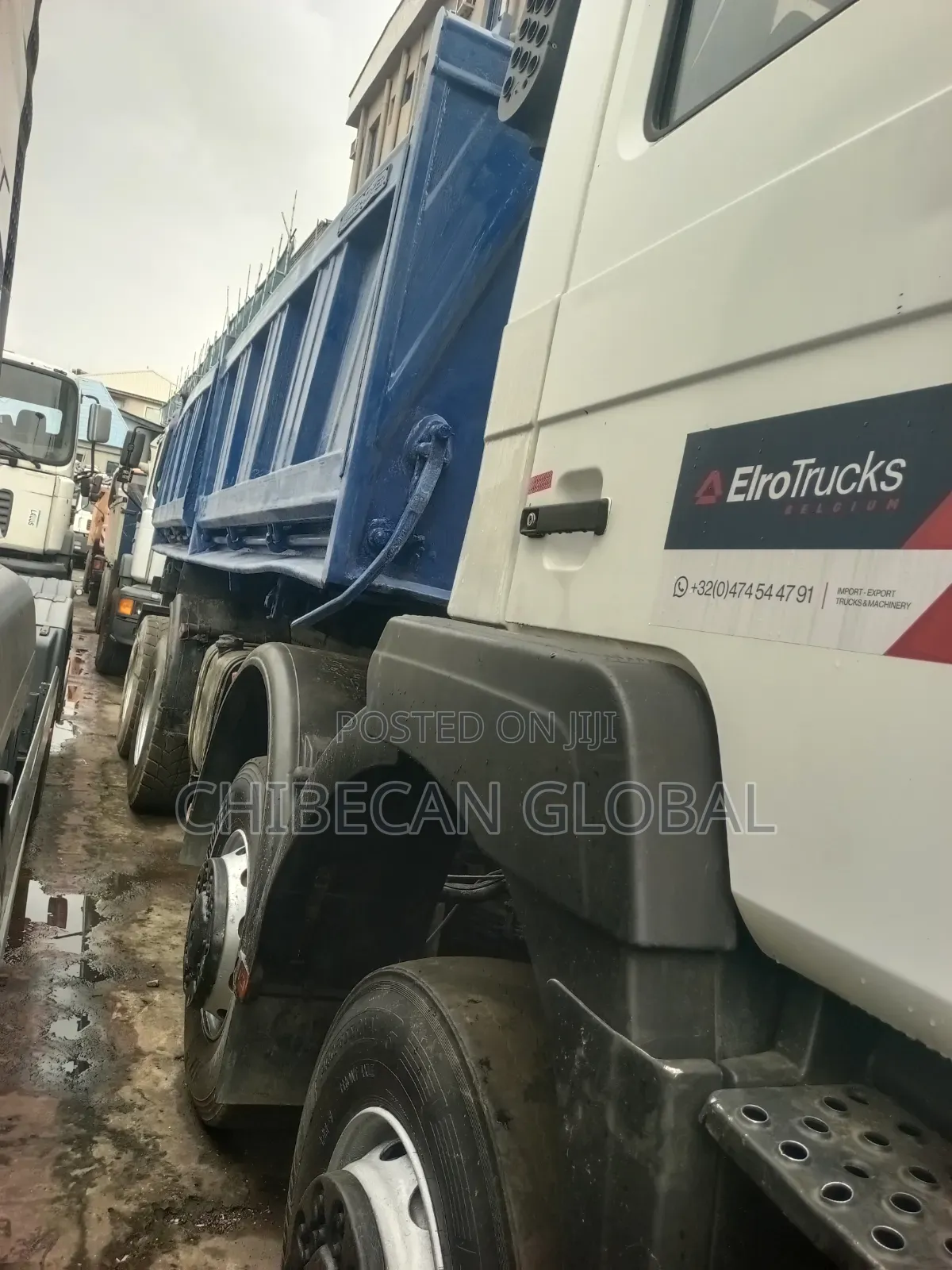 Man Diesel Tipper 12 Tyres With Auxiliary (4x4) (Foreign Used)
