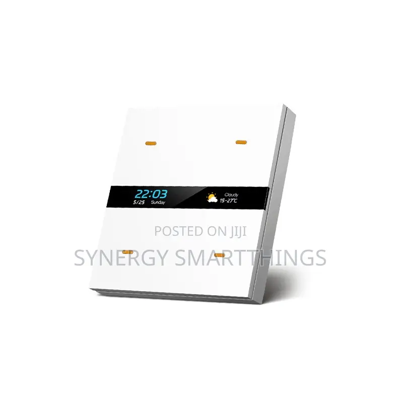 M8 Pro Zigbee Smart Switch 4 Gang Control Panel Scene Switch - White
