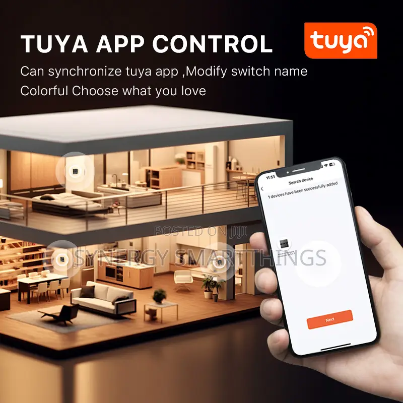 M8 Pro Zigbee Smart Switch 4 Gang Control Panel Scene Switch - White