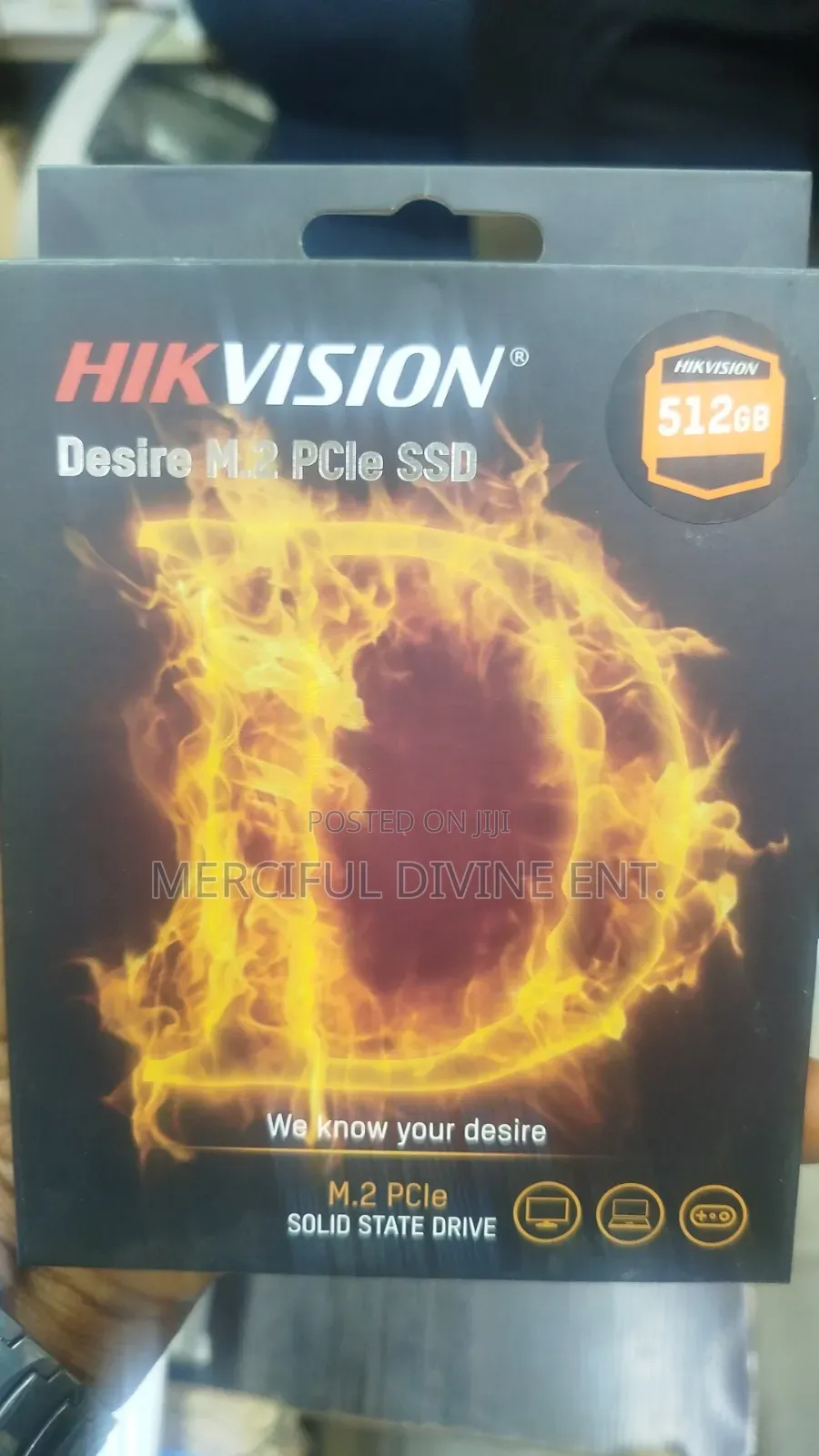 Hikvision 512gb Desire M.2 Pcle Sold State Drive