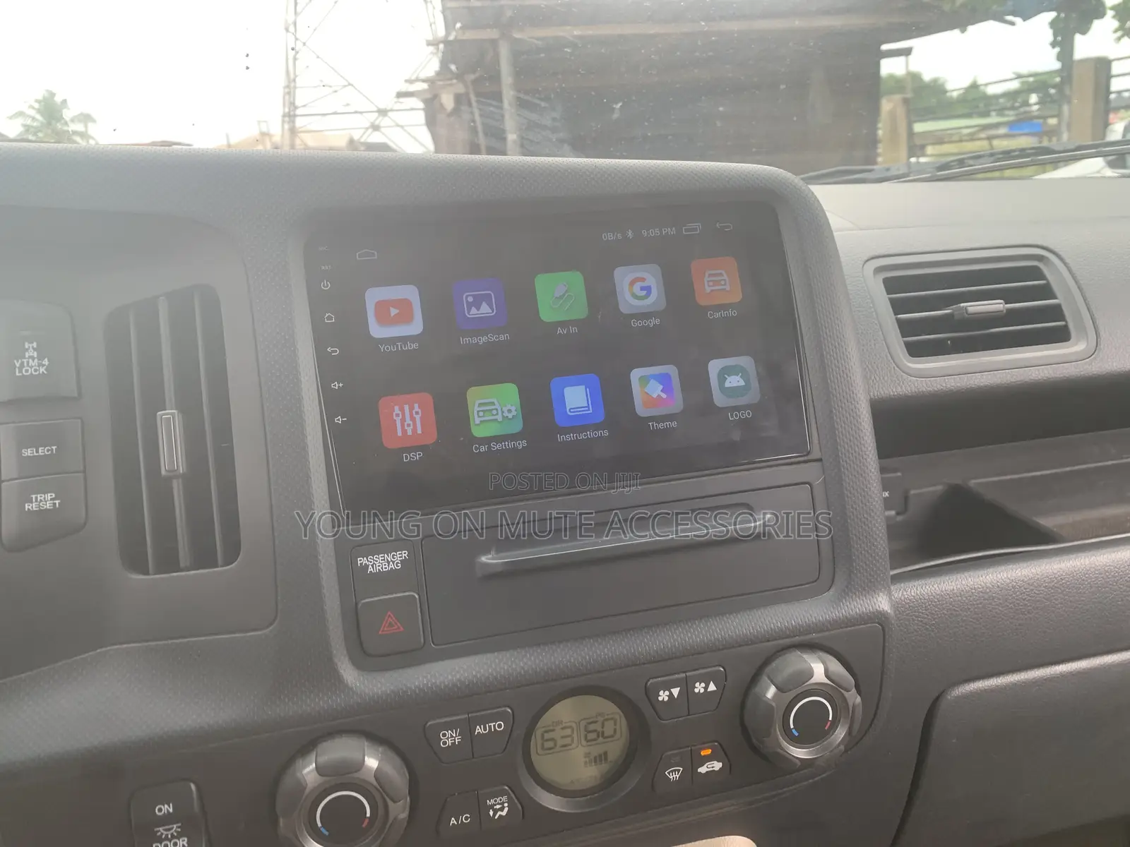2006-2014 Honda Ridgeline Android Navigation + Reverse Camara