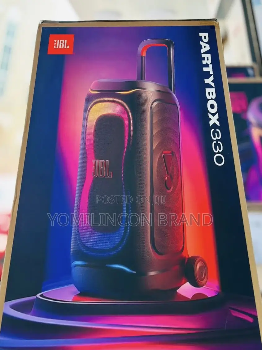JBL Partybox 330 Bluetooth Speaker - 18h Battery + Lights + Ipx4