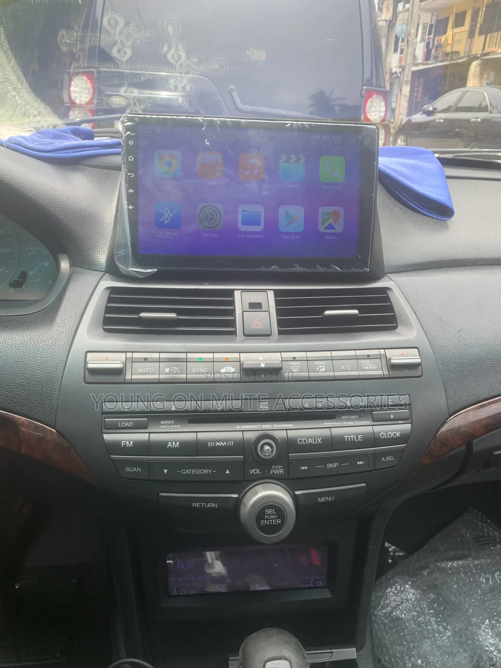 Honda Accord 2008-2012 Android Navigation + Reverse Camera