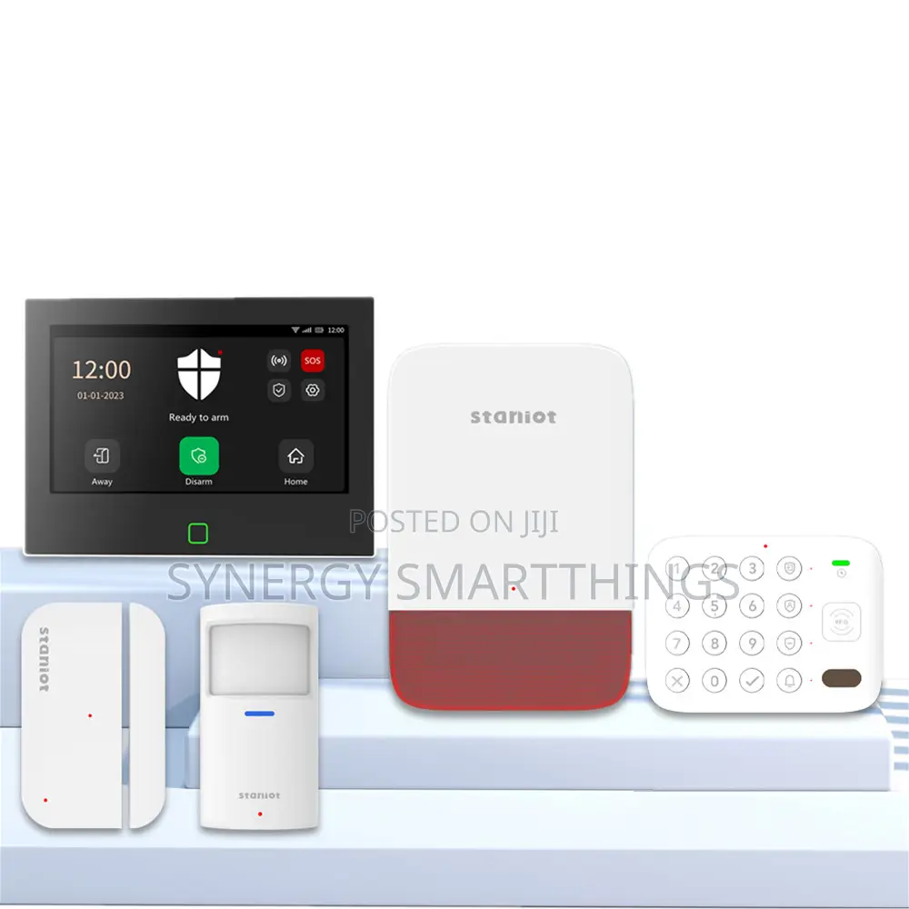 GSM Smart Home Burglar Security Wireless Alarm System 4inch Touch Key