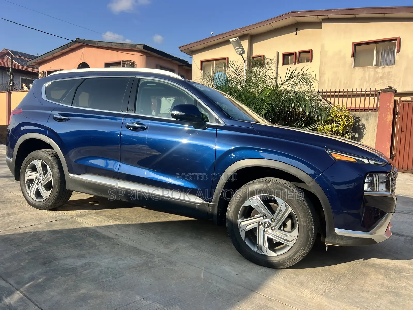 Hyundai Santa Fe Limited 2021 Blue