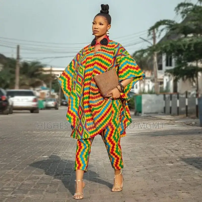 Kente Agbada Top and Pant
