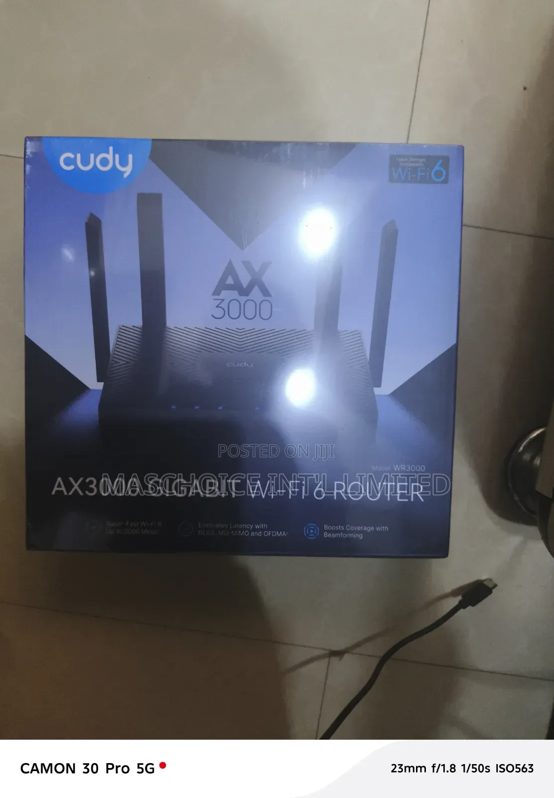 Cudy Ax3000 Wifi 6 Router