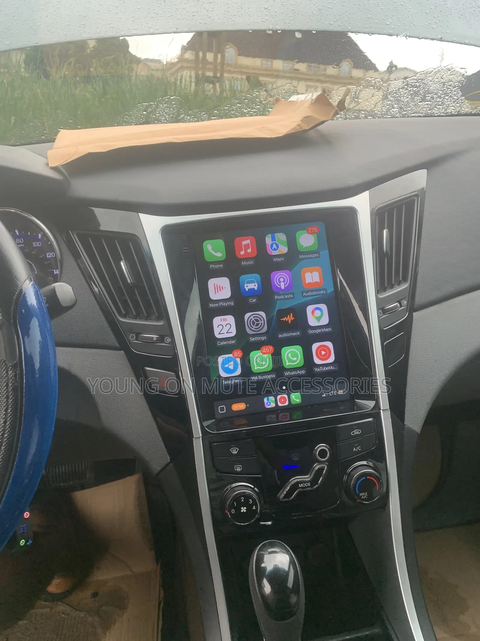 Hyundai Sonata 2011-2014 Tesla Android + Reverse Camera