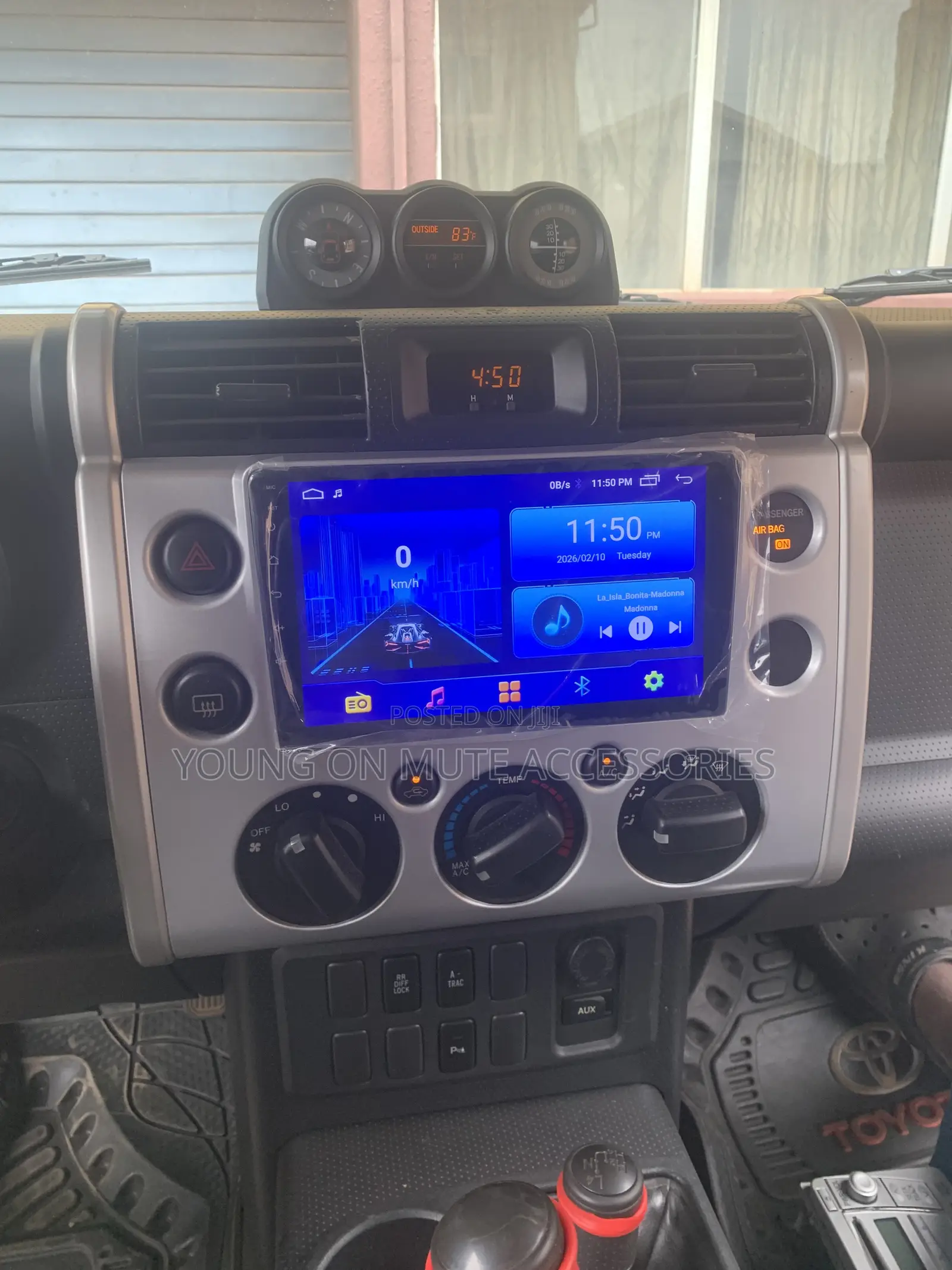 2008-2015 Toyota Fj Cruiser Android Navigation + Reverse Camera
