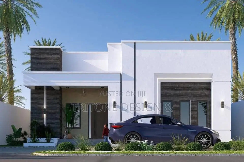 Luxury Modern Bungalow Design 3d Visualization