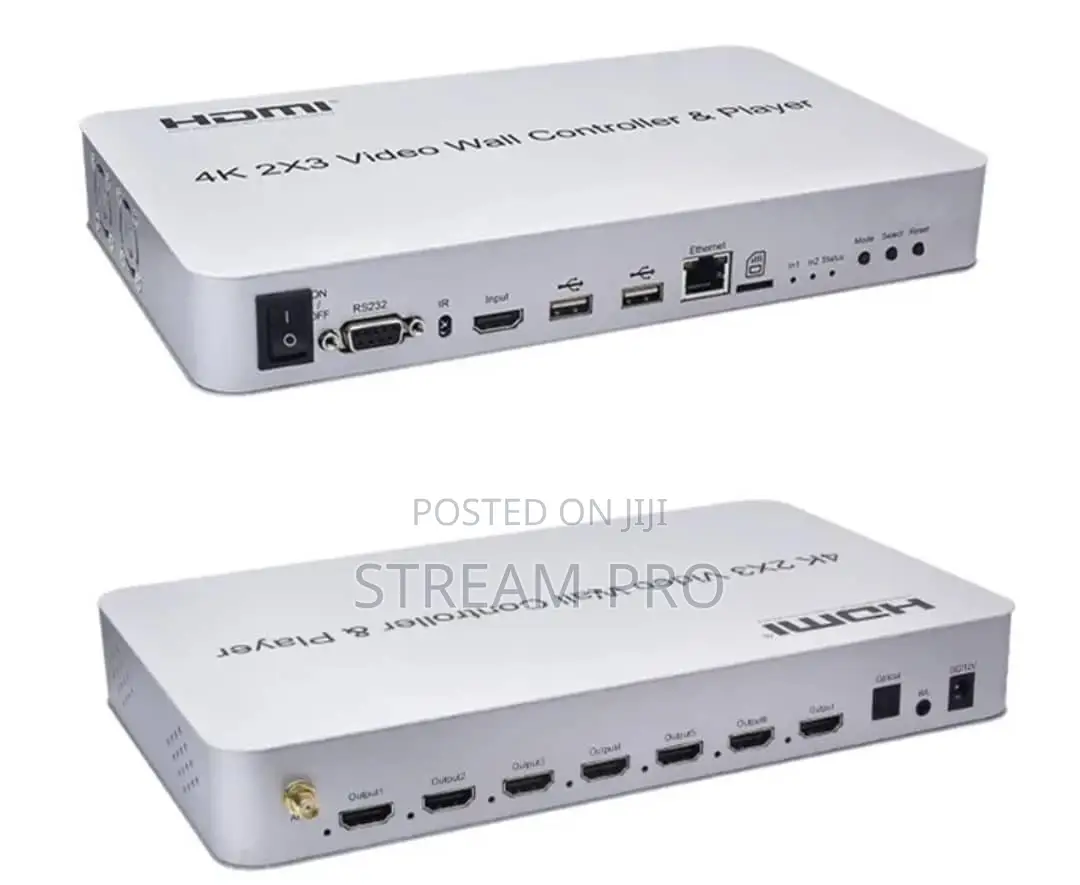2x3 Video Wall Controller With Player