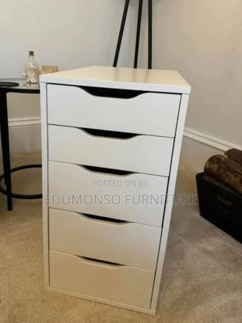 5 Drawer Locking File Cabinet Under Desk