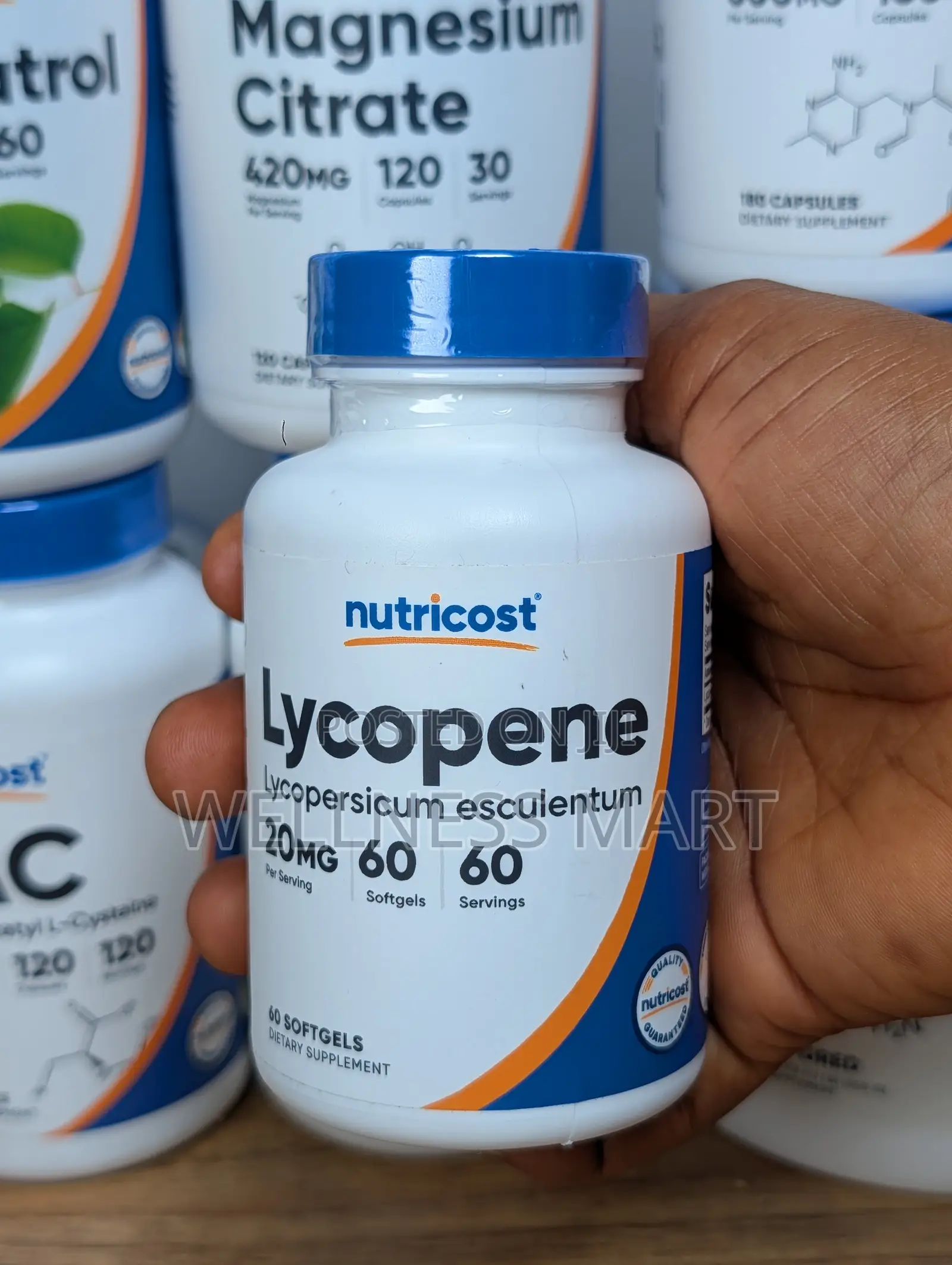 Nutricost Lycopene 20mg | 60 Softgels | U.S.A Original