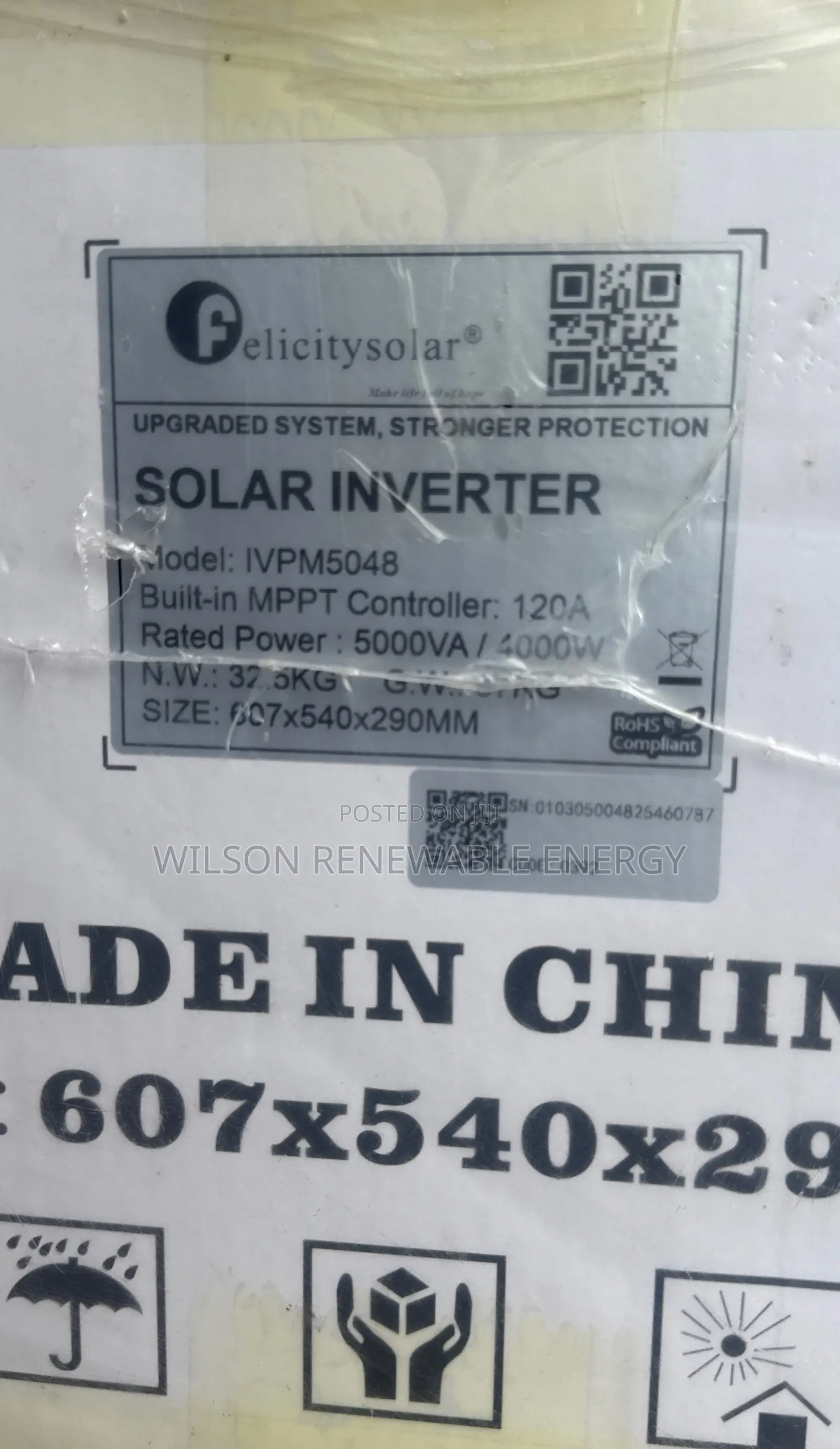 Felicity 5kva 48v Ivpm Solar Inverter