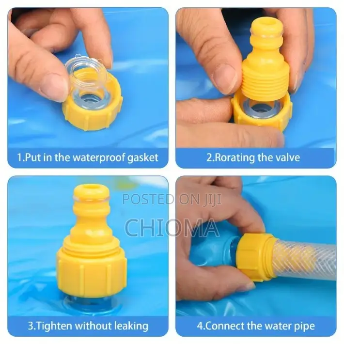 Splash Water Pad, Inflatable Sprinkler Water Mat Toys for Kids