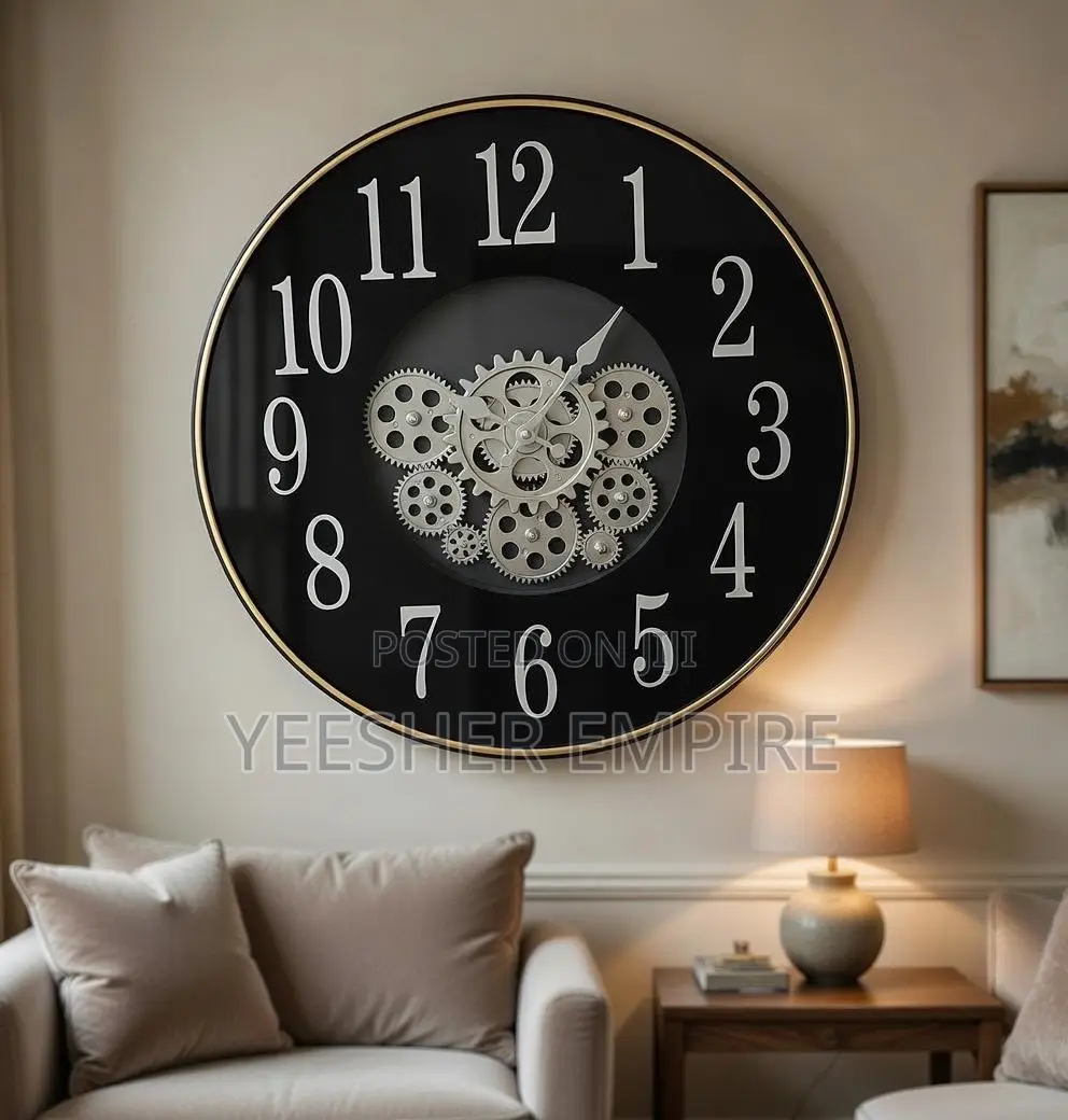 Elegant Mechanical Wall Clock