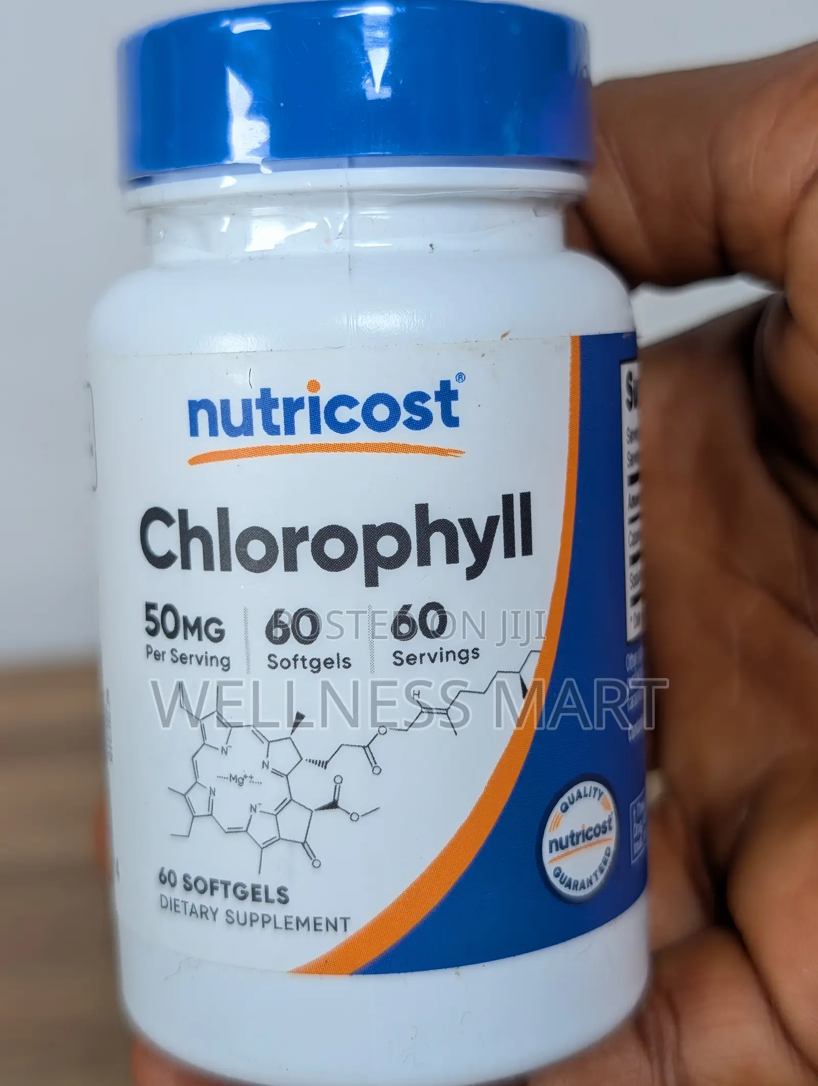 Nutricost Chlorophyll 50mg | 60 Softgels | U.S.A Original