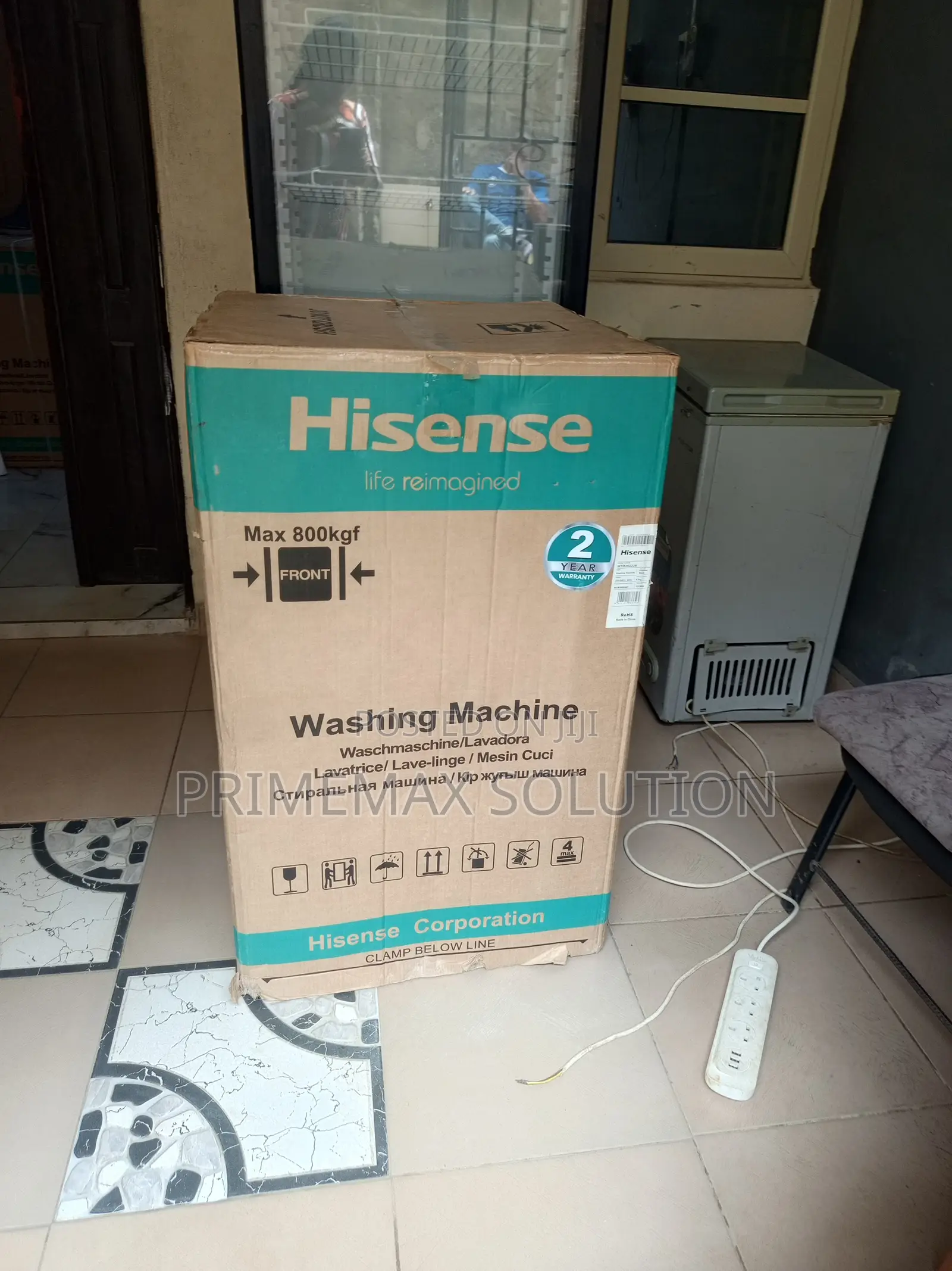 Ultimate Convenience – Hisense 9kg Top-Load Washer