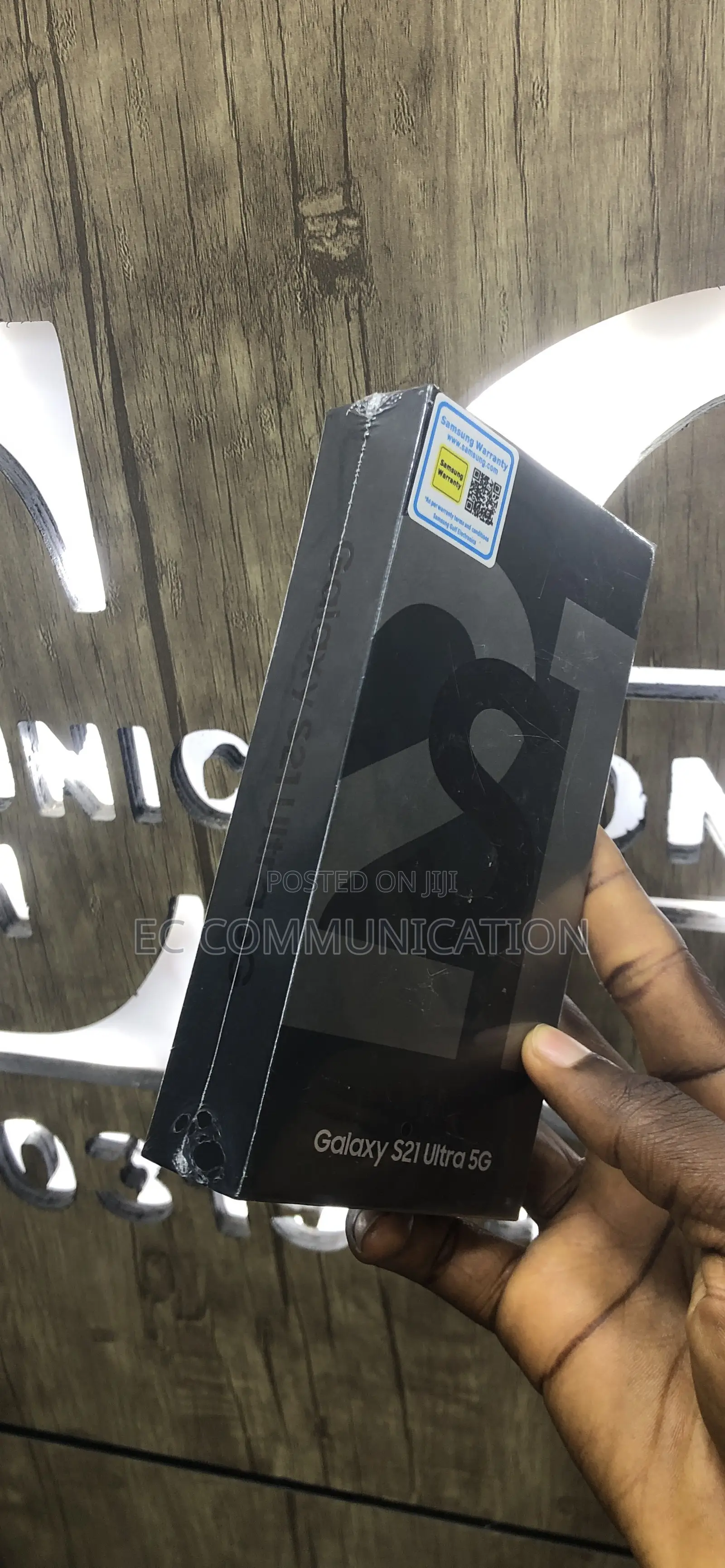New Samsung Galaxy S21 Ultra 5G 256 GB Black