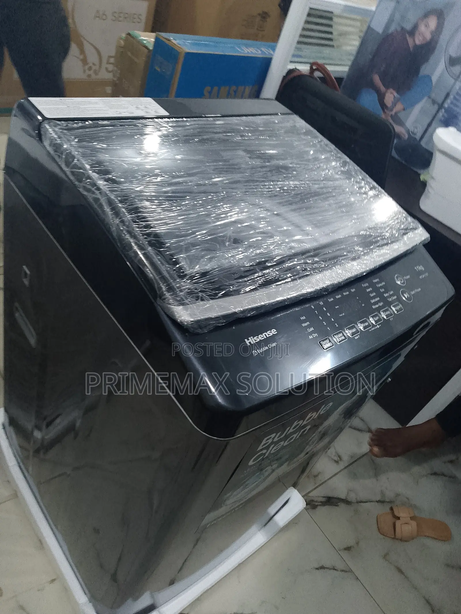 Heavy Duty Cleaning, Light on Energy – Hisense 9kg