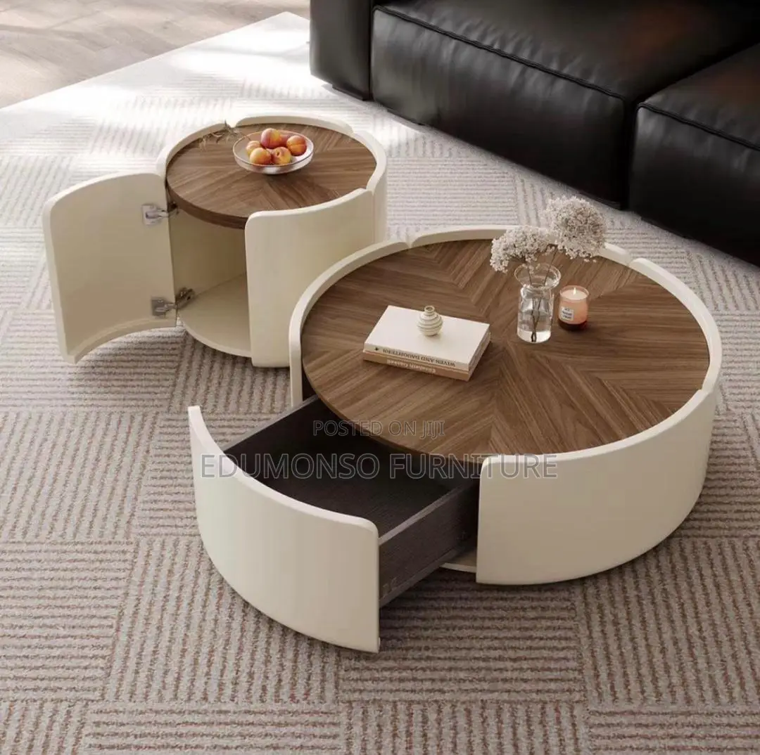 Luxury Center Table With Single Stool 001