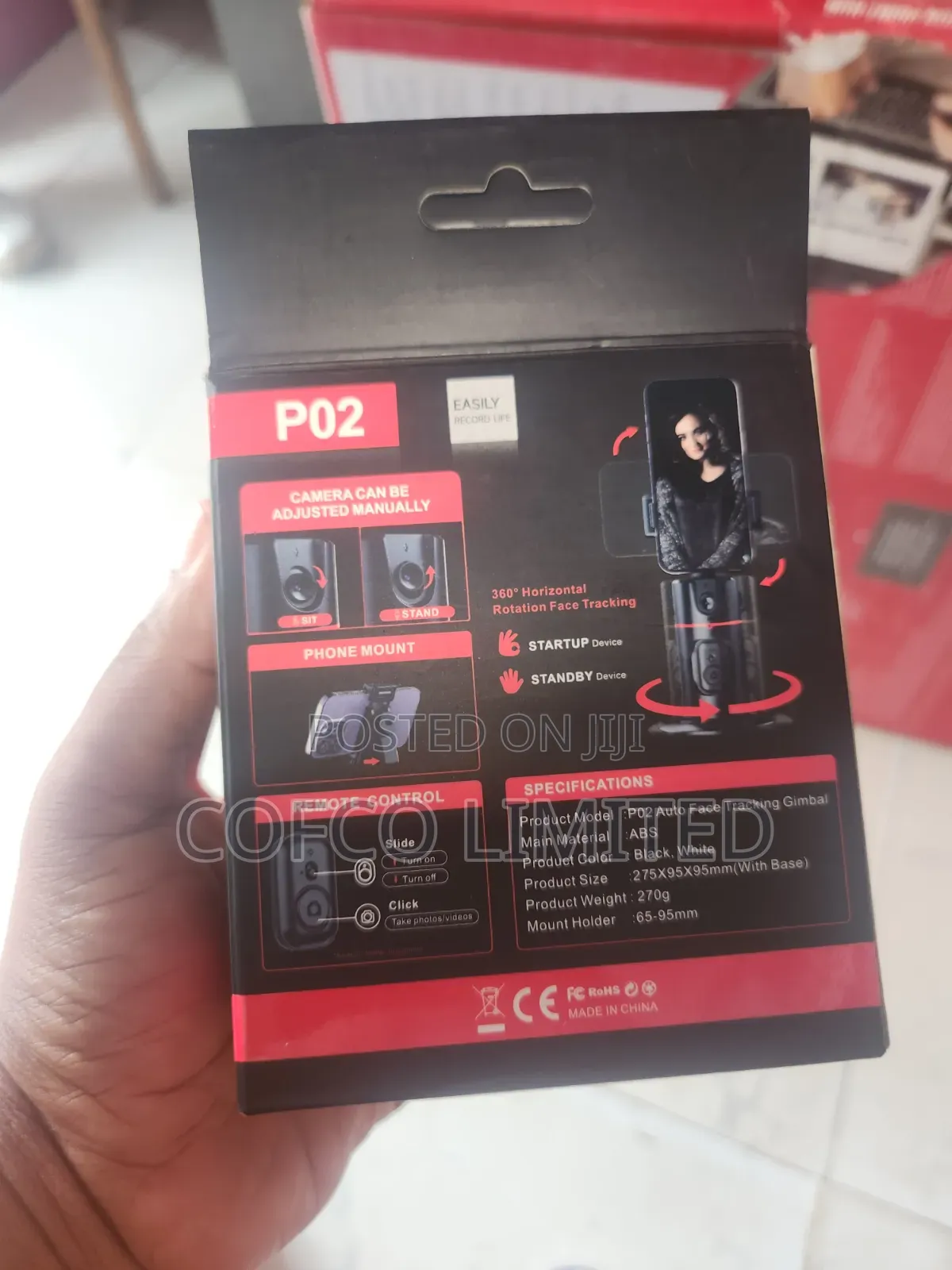 P02 Model Desktop Gimbal