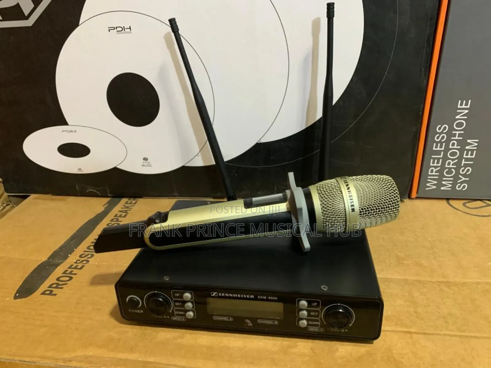 Premium Sennheiser SKM 9000 Wireless Mic With Double Control Receiver