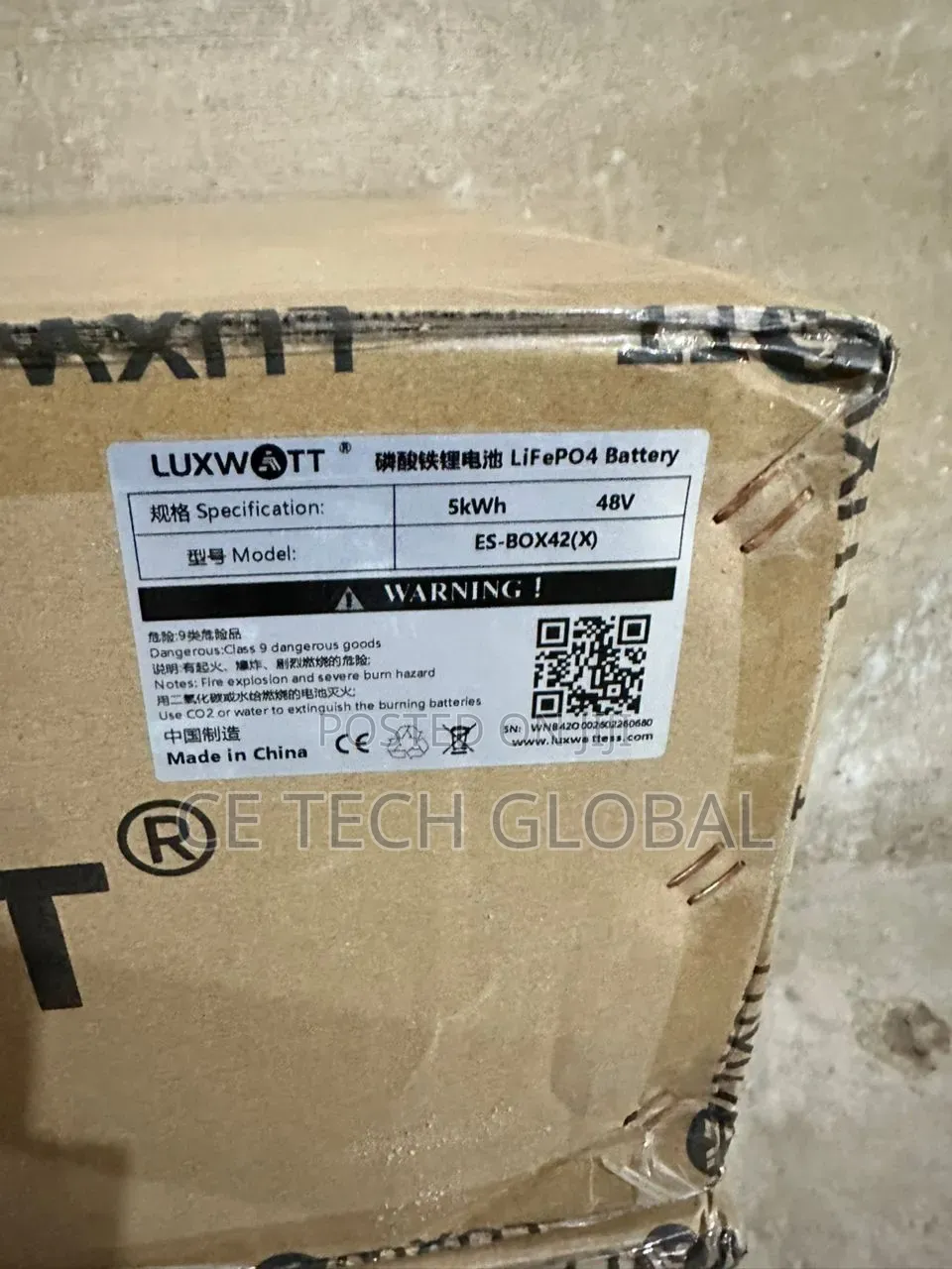 5kwh 48v Lithium Battery - Luxwatt