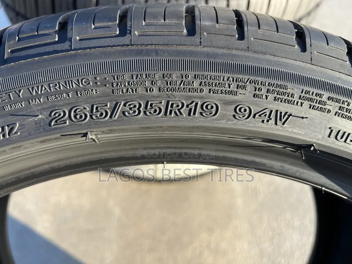 Brand New Bridgestone Turanza El450 (265/35r19 94v)