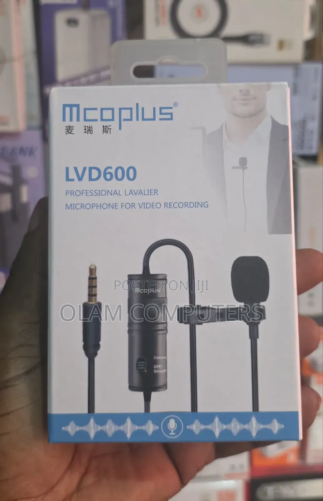 McOplus Lvd600 Professional Lavalier - Microphone for Video Recording