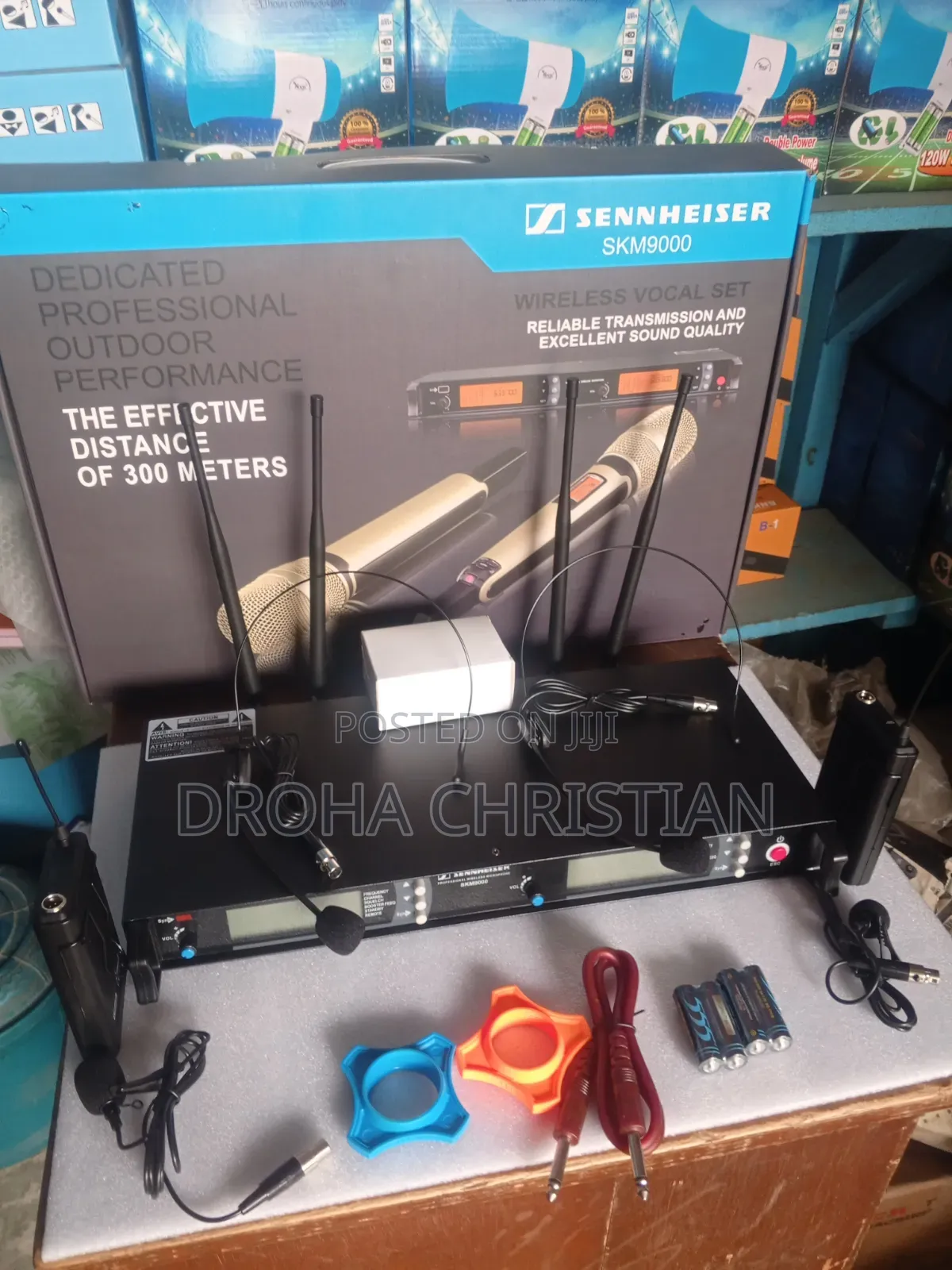 Sennheiser Double Over Head and Lapel Microphone