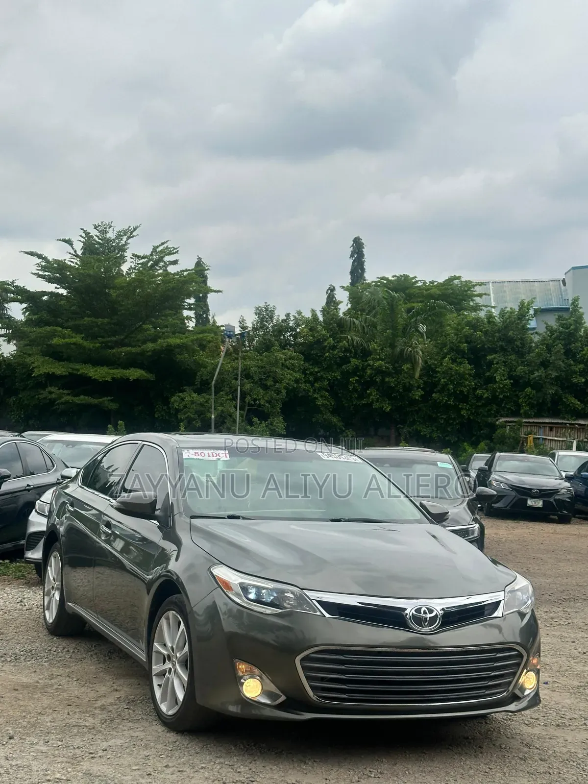 Toyota Avalon 2017 Gray