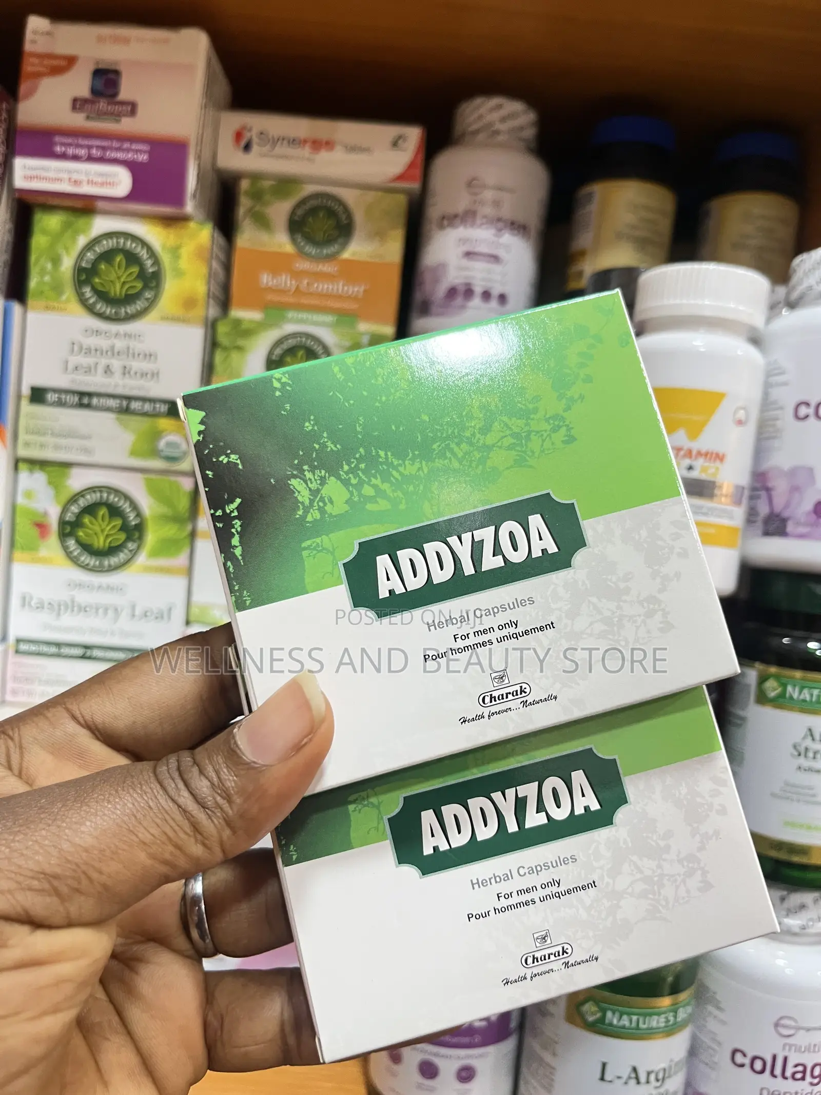 Addyzoa Herbal Capsules for Men
