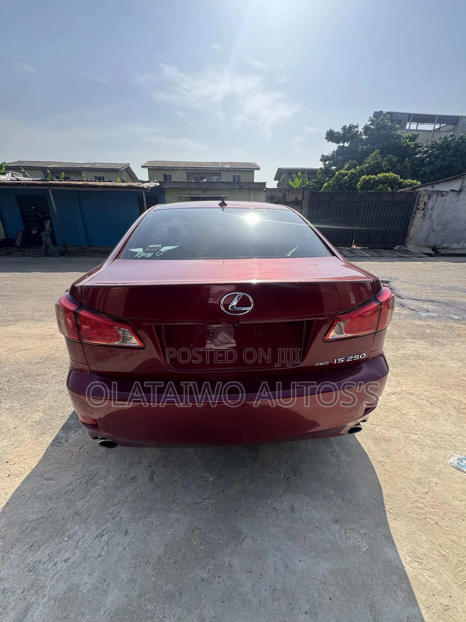 Lexus IS 250 Automatic 2010 Red