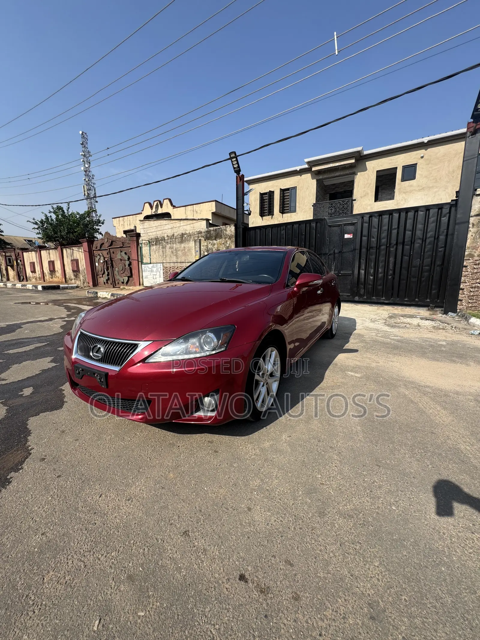 Lexus IS 250 Automatic 2010 Red