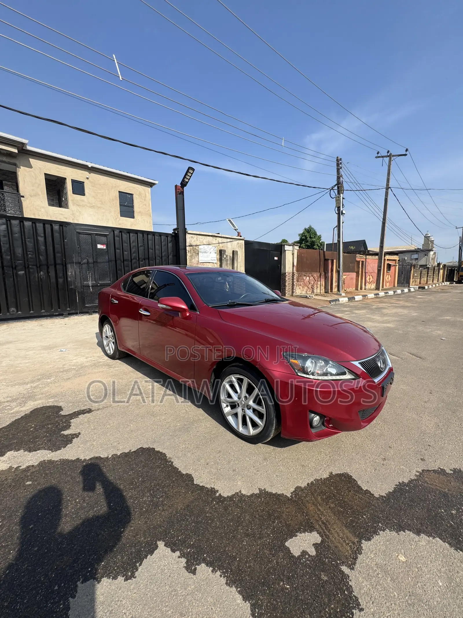Lexus IS 250 Automatic 2010 Red