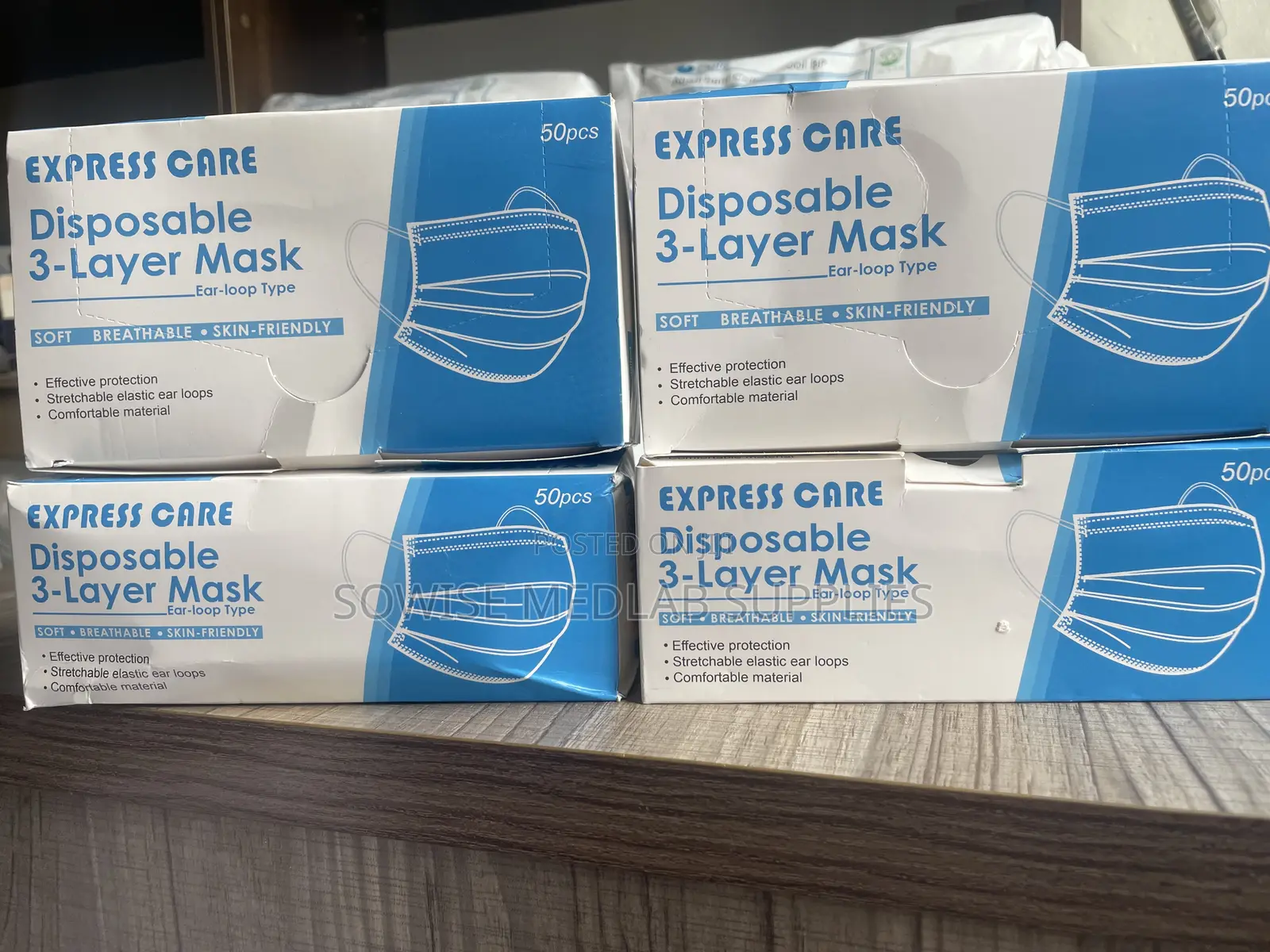 3 Layers Disposeable Surgical Nose Mask