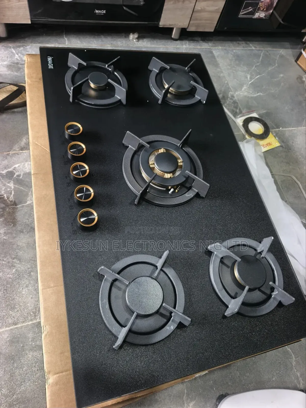 Original Image 2026 Design Built-in 5 Burners With Safety Devices Gas