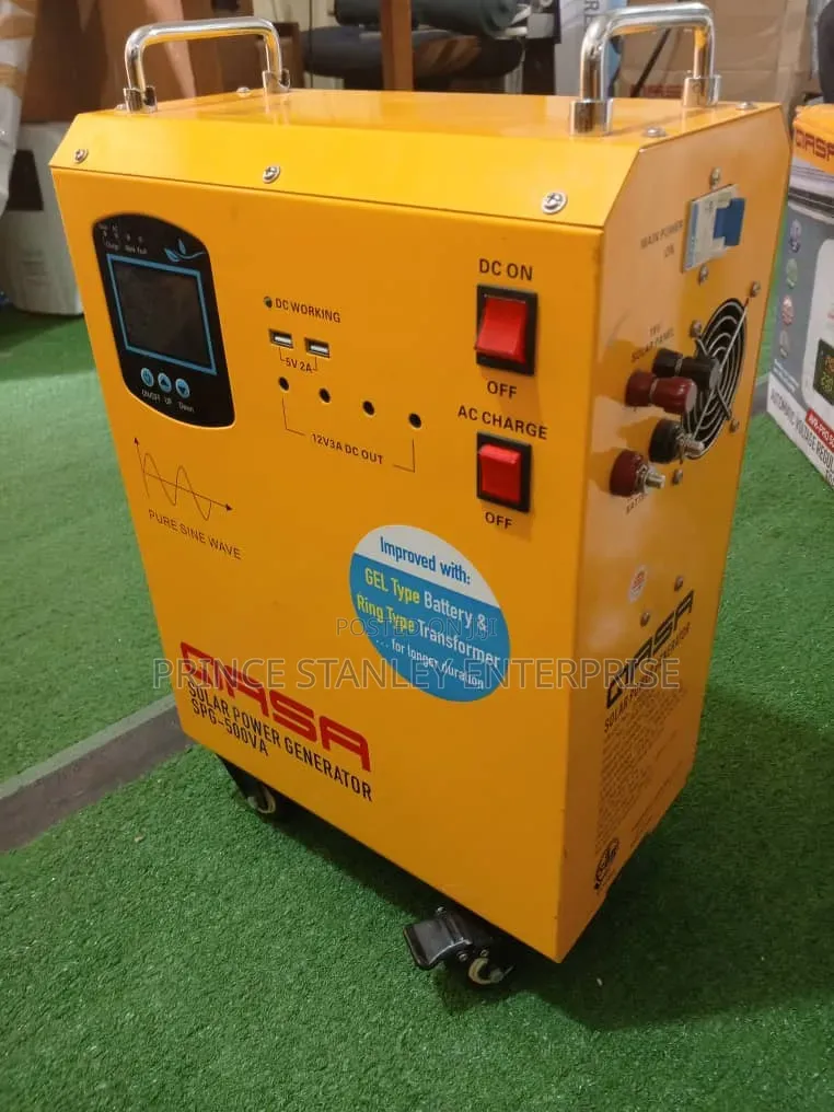 Quality Qasa SPG-500va Solar Power Generator