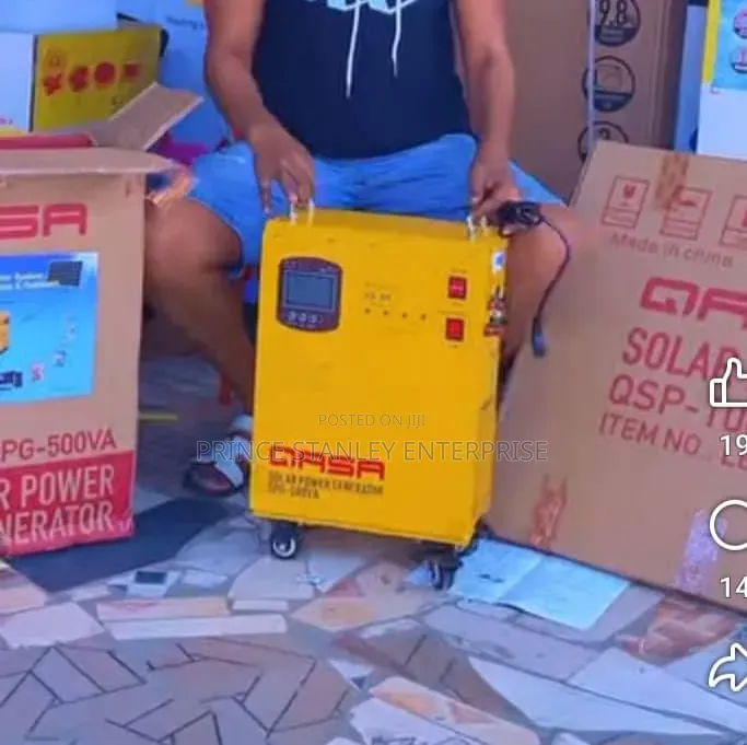 Quality Qasa SPG-500va Solar Power Generator