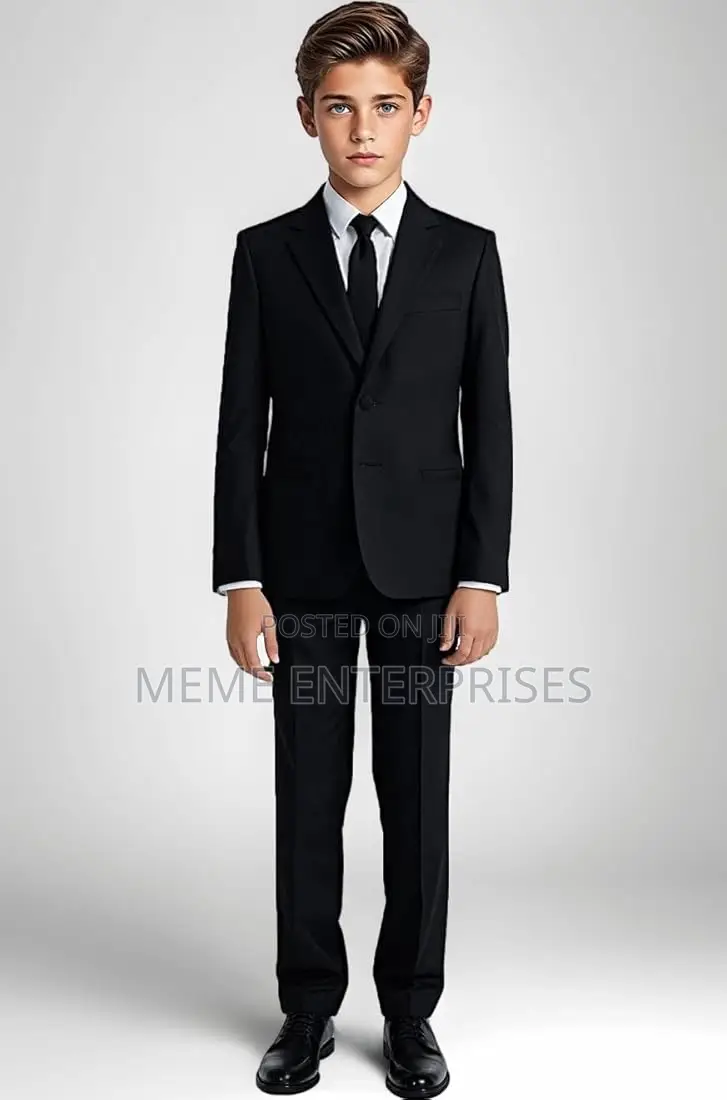 Black Suit For Boys