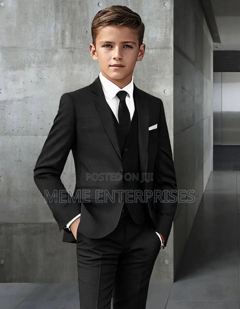 Black Suit For Boys