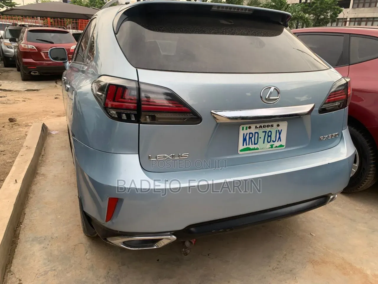 Lexus RX 2012 Blue